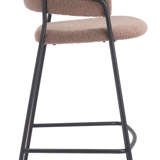 Josephine Counter Stool (Set of 2) Brown Counter Stools TriadCommerceInc   