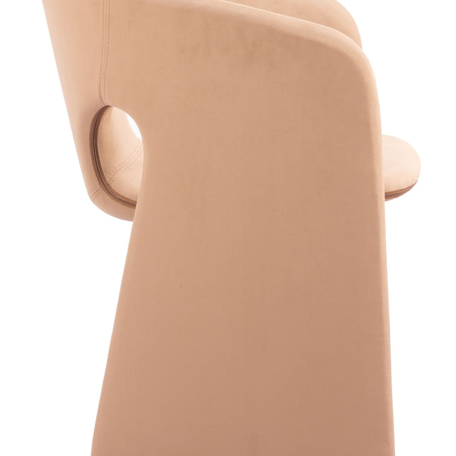 Rosyth Dining Chair Tan Chairs TriadCommerceInc   