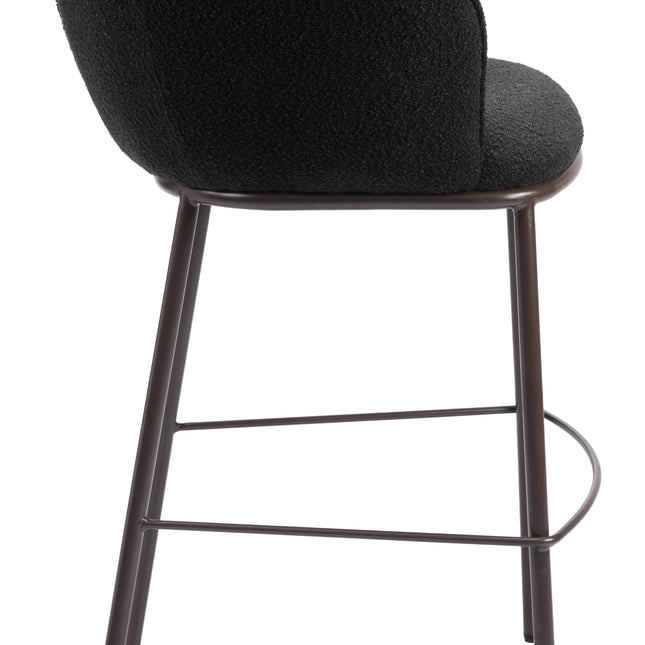 Essen Barstool Black & Bronze Barstools TriadCommerceInc   