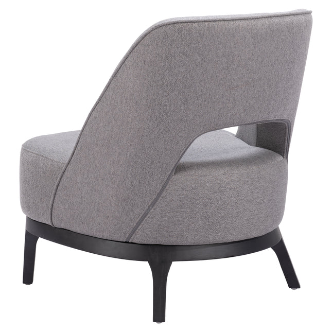 Mistley Accent Chair Gray Chairs TriadCommerceInc   