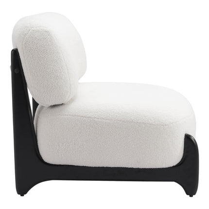 Bombo Accent Chair White Chairs TriadCommerceInc   