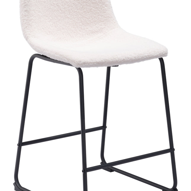 Smart Counter Stool (Set of 2) Ivory Counter Stools TriadCommerceInc Default Title  