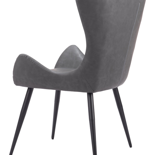 Alejandro Dining Chair (Set of 2) Vintage Gray Chairs TriadCommerceInc   