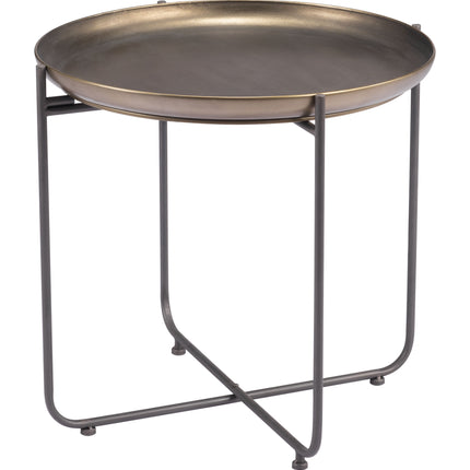 Bronson Side Table Bronze Side Tables [TriadCommerceInc] Default Title  