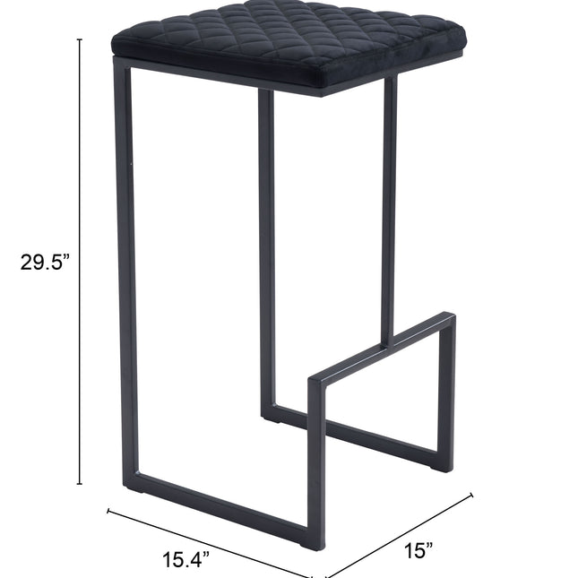 Element Barstool Black Barstools TriadCommerceInc   