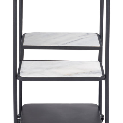 Constanza Bar Cart Black Storage TriadCommerceInc   