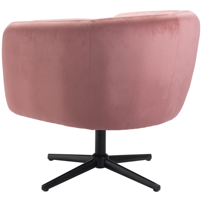 Elia Accent Chair Pink Chairs TriadCommerceInc   