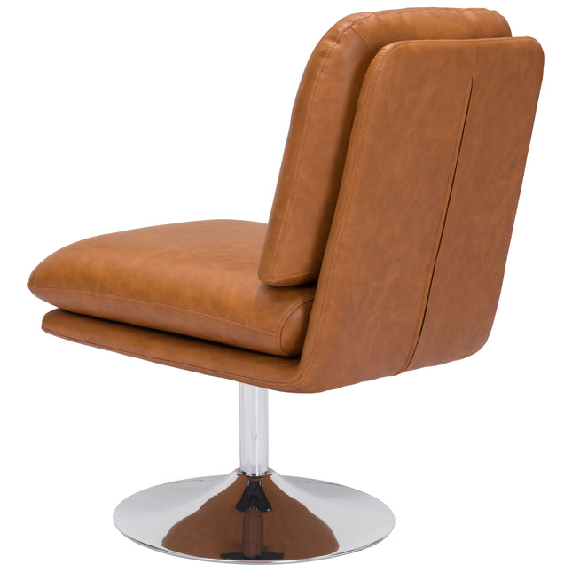 Rory Accent Chair Brown Chairs TriadCommerceInc   