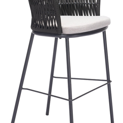 Freycinet Barstool Black Seating TriadCommerceInc   