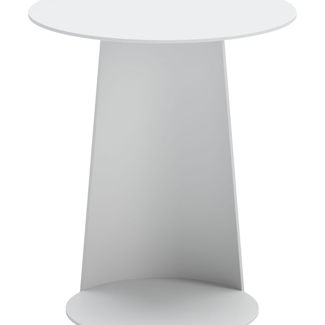 Sunny Isles Side Table White Tables TriadCommerceInc   