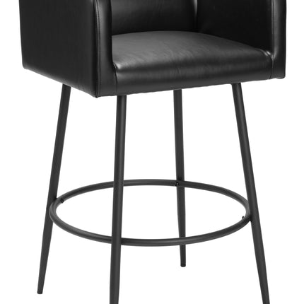 Horbat Barstool (Set of 2) Black Barstools TriadCommerceInc Default Title  