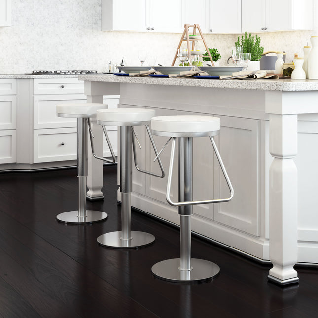 Soda Barstool White Barstools TriadCommerceInc   