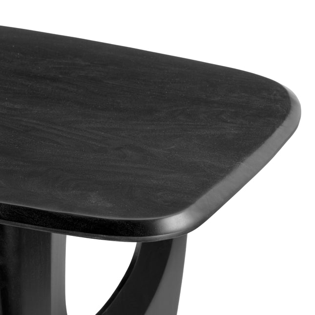 Arasan Dining Table Black Tables TriadCommerceInc   