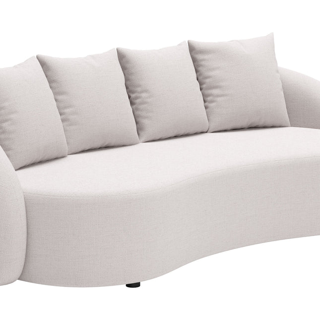 Sunny Isles Sofa Beige Seating TriadCommerceInc   