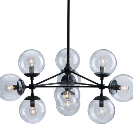 Belfast Ceiling Lamp Black Chandeliers TriadCommerceInc   