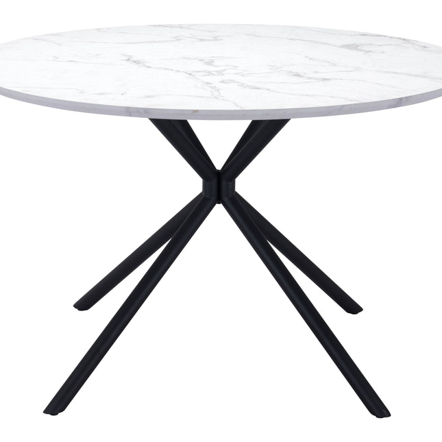 Amiens Dining Table White Tables TriadCommerceInc   