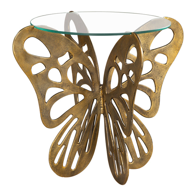 Motyl Accent Table Gold Accent tables TriadCommerceInc Default Title  