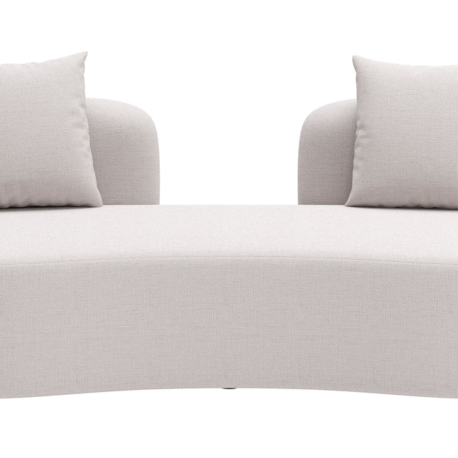 Sunny Isles Loveseat Beige Seating TriadCommerceInc   