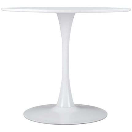 Opus Dining Table White Tables TriadCommerceInc   