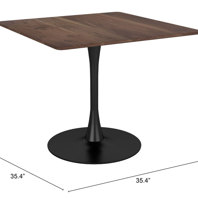 Molly Dining Table Brown Tables TriadCommerceInc   