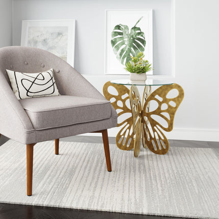 Motyl Accent Table Gold Accent tables [TriadCommerceInc]   
