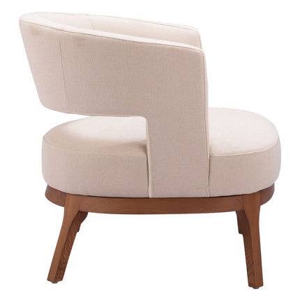 Penryn Accent Chair Beige Chairs TriadCommerceInc   