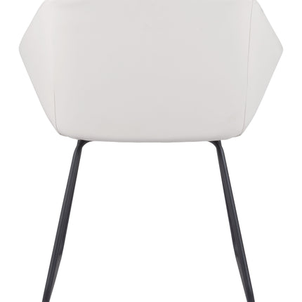 Miguel Dining Chair (Set of 2) White Chairs TriadCommerceInc   