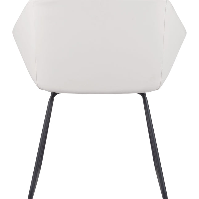 Miguel Dining Chair (Set of 2) White Chairs TriadCommerceInc   