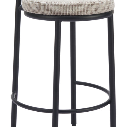 Sisal Counter Stool (Set of 2) Beige Tweed Counter Stools TriadCommerceInc   