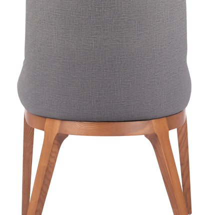 Ayr Dining Chair (Set of 2) Slate Gray Chairs [TriadCommerceInc]   