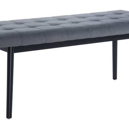 Tanner Bench Gray & Black Benches [TriadCommerceInc] Default Title  