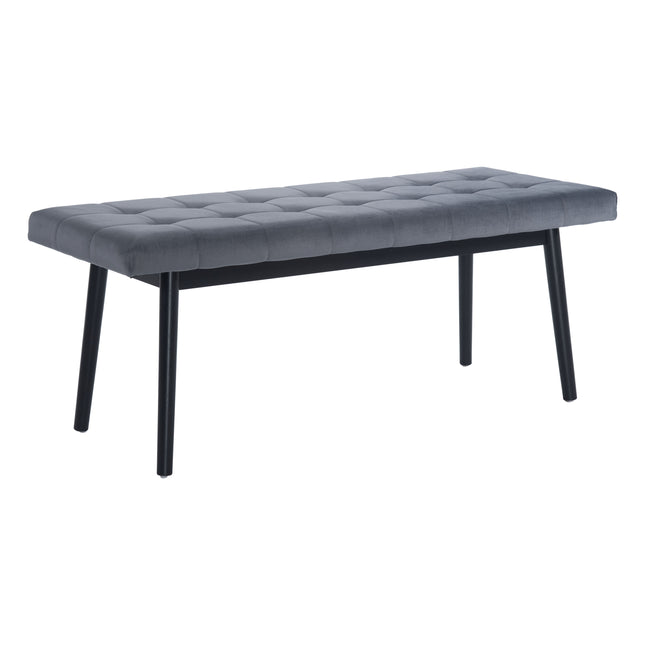 Tanner Bench Gray & Black Benches [TriadCommerceInc] Default Title  