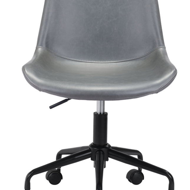 Byron Office Chair Gray Chairs TriadCommerceInc   