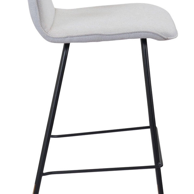 Gironde Barstool Light Gray Barstools TriadCommerceInc   