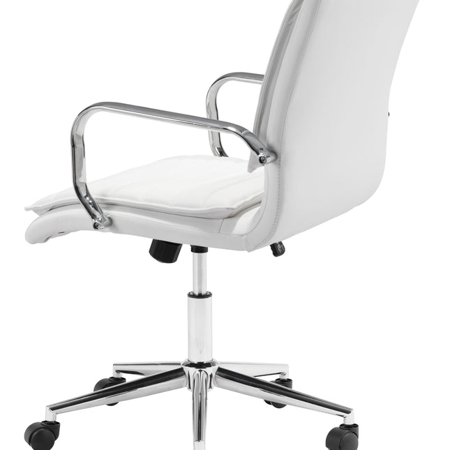 Partner Office Chair White Chairs TriadCommerceInc   