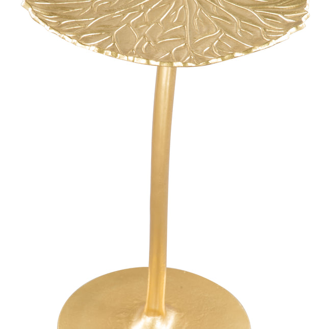 Lily Side Table Gold Side Tables TriadCommerceInc   