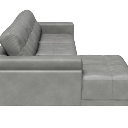 Bliss LAF Chaise Sectional Gray Sofas TriadCommerceInc   