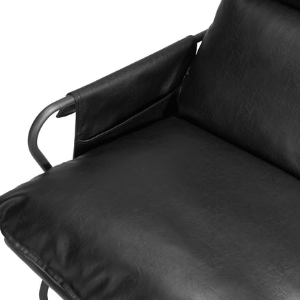 Halaus Accent Chair Black Chairs TriadCommerceInc   