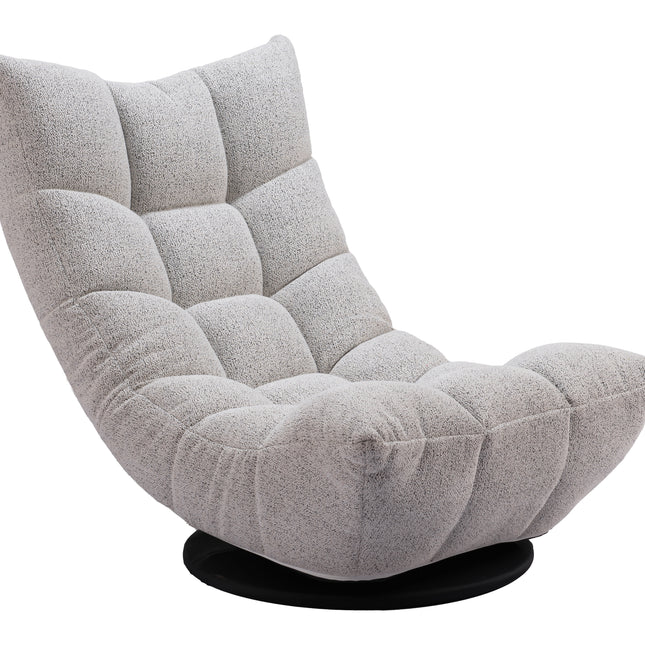 Down Go Swivel Chair Ash Gray Chairs TriadCommerceInc   