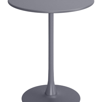 Soleil Bar Table Gray Tables TriadCommerceInc   