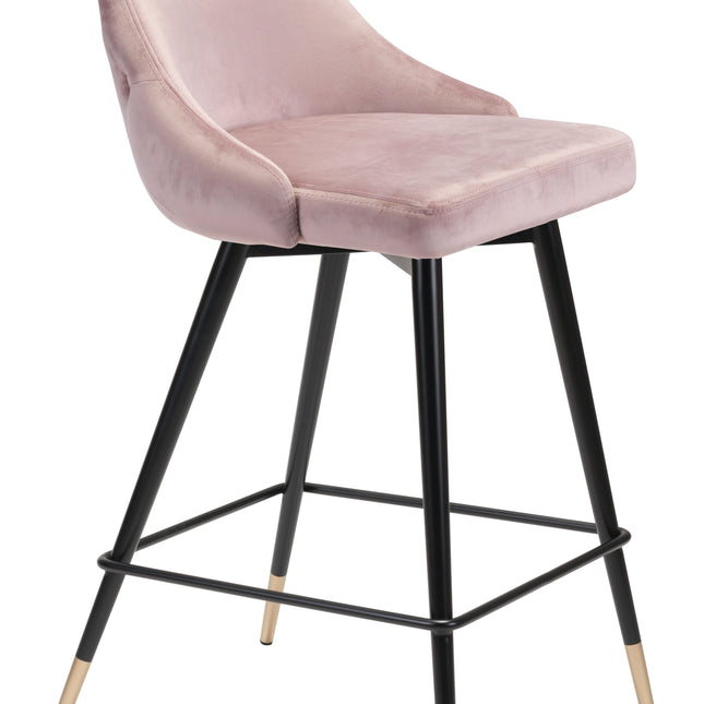 Piccolo Counter Stool Pink Counter Stools TriadCommerceInc Default Title  