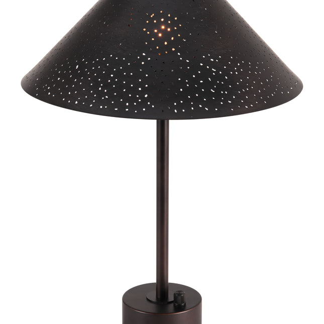 Cardo Table Lamp Bronze Table Lamps TriadCommerceInc   