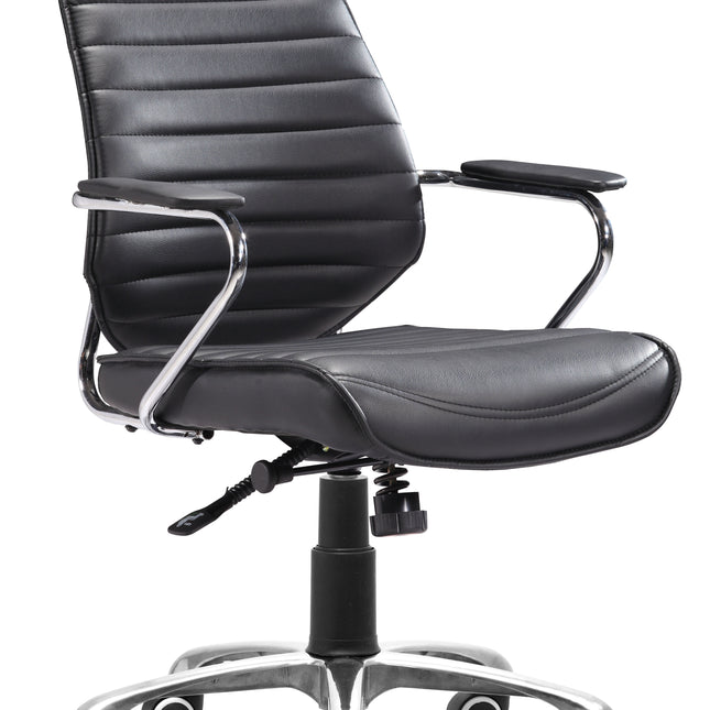 Enterprise Low Back Office Chair Black Chairs TriadCommerceInc Default Title  