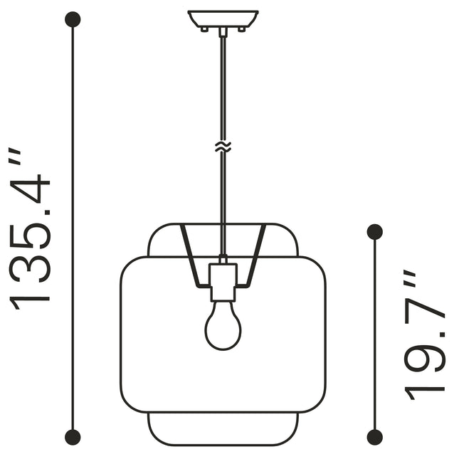 Finch Ceiling Lamp Natural Pendant Lights TriadCommerceInc   