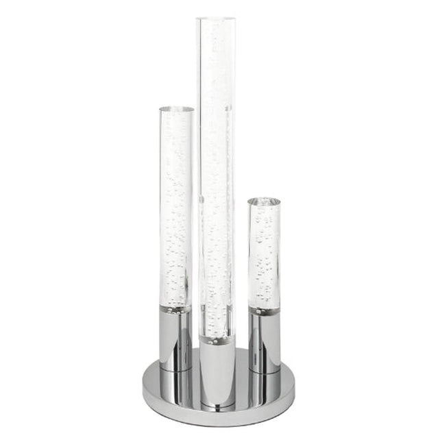 Acrylic Cylinders Table Lamp 3 Light Table Lamps TriadCommerceInc   