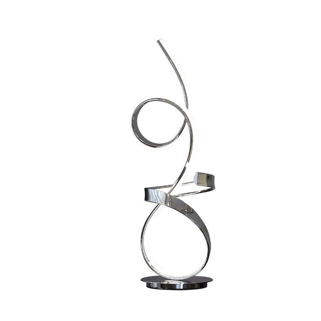 Amsterdam Chrome Table Lamp - LED Strip & Touch Dimmer Table Lamps TriadCommerceInc   