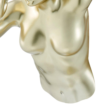 Gold Wall Runner 13" Woman Sculpture Sculpture [TriadCommerceInc]   