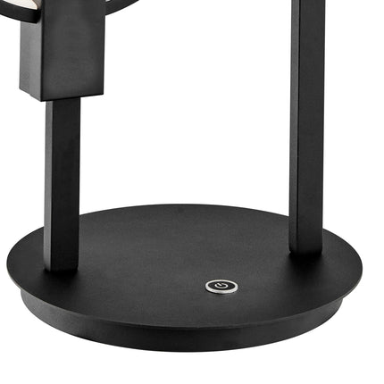 Hong Kong LED Tall Table Lamp // Matte Black Table Lamps [TriadCommerceInc]   