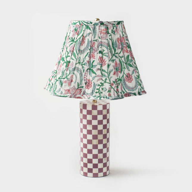 pleated lampshade mage pattern Lamp Shade TriadCommerceInc   