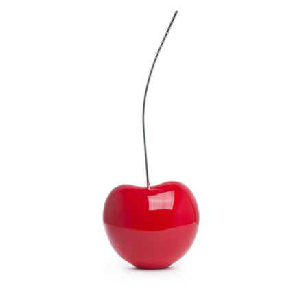 Medium Bright Red Cherry Sculpture 22" Tall Sculpture [TriadCommerceInc]   